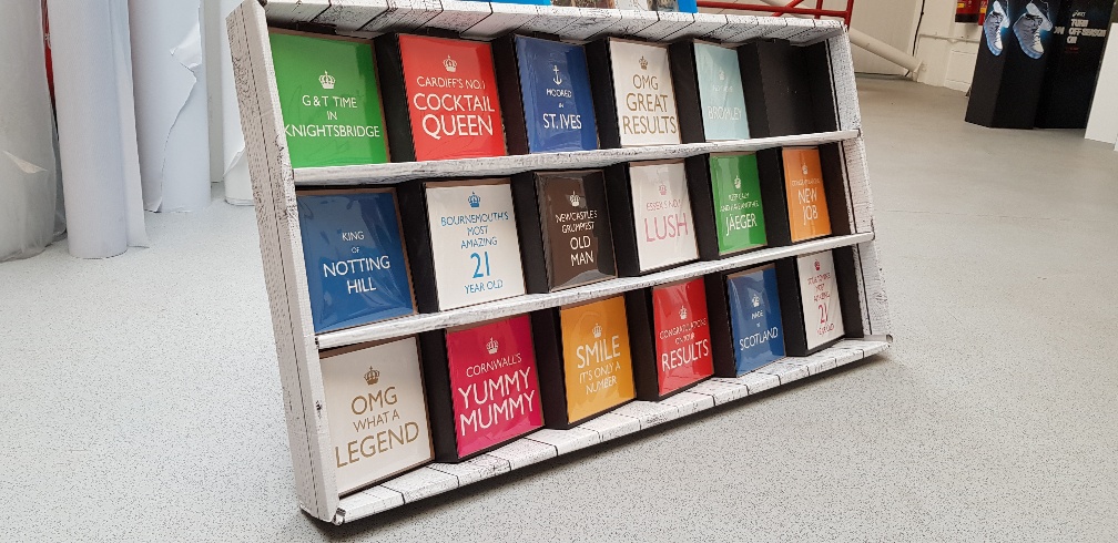 Branded Birthday card Shelving for Greetings Cards | Johnsons Greeting Card Publishers