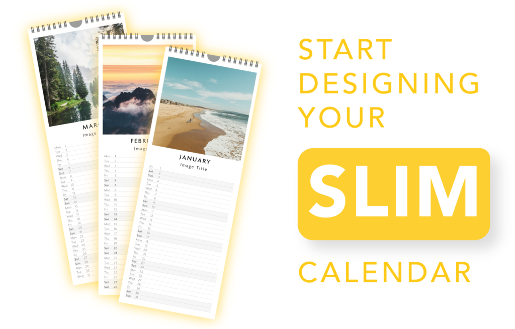 Design Your Slim calendar